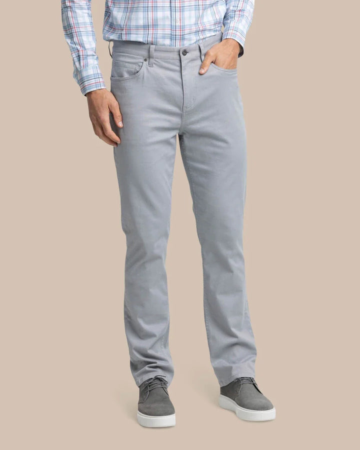 Southern Tide Sullivan Five Pocket Pant: Ultimate Grey