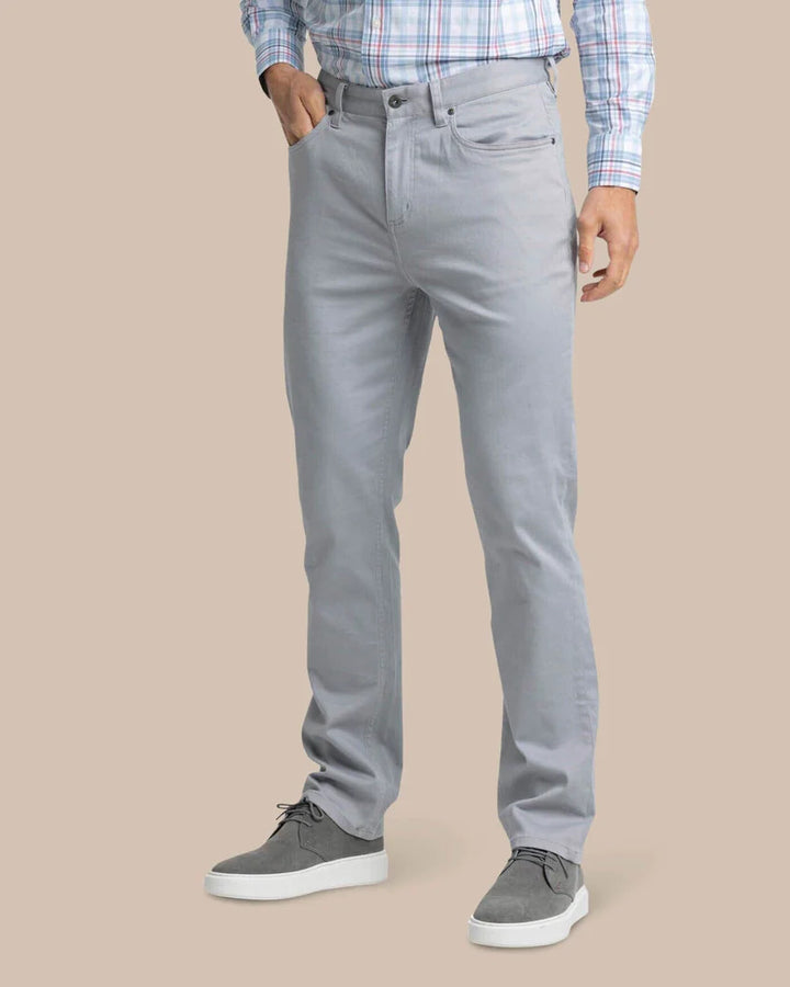 Southern Tide Sullivan Five Pocket Pant: Ultimate Grey