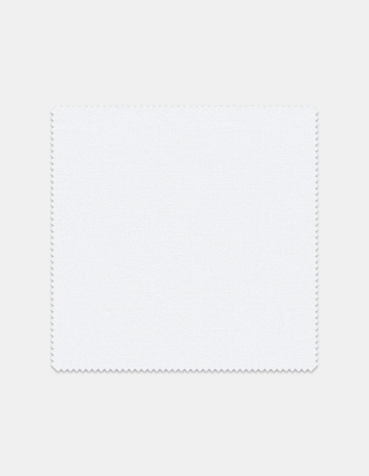 Stantt Ready To Wear Performance White Twill Dress Shirt: Modified Spread Collar