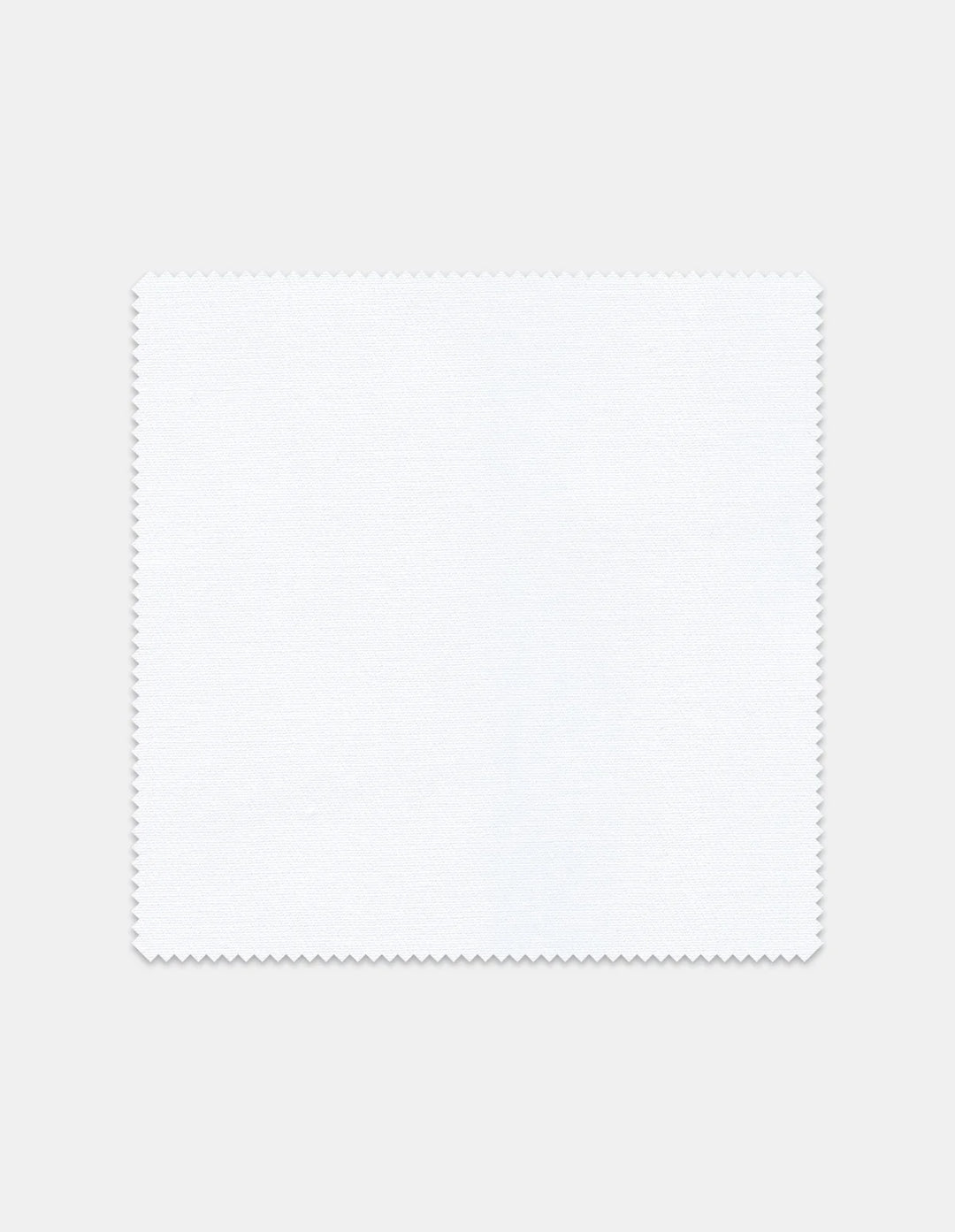 Stantt Ready To Wear White Twill Dress Shirt: Modified Spread Collar
