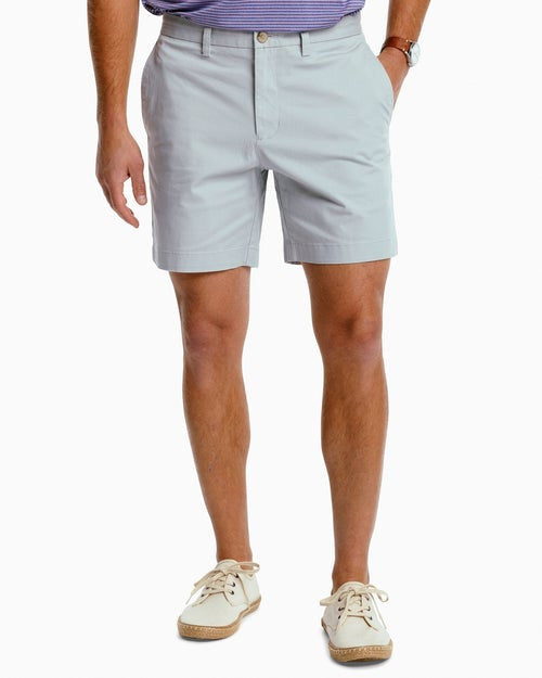 Southern Tide 7" Channel Marker Short: Seagull Grey