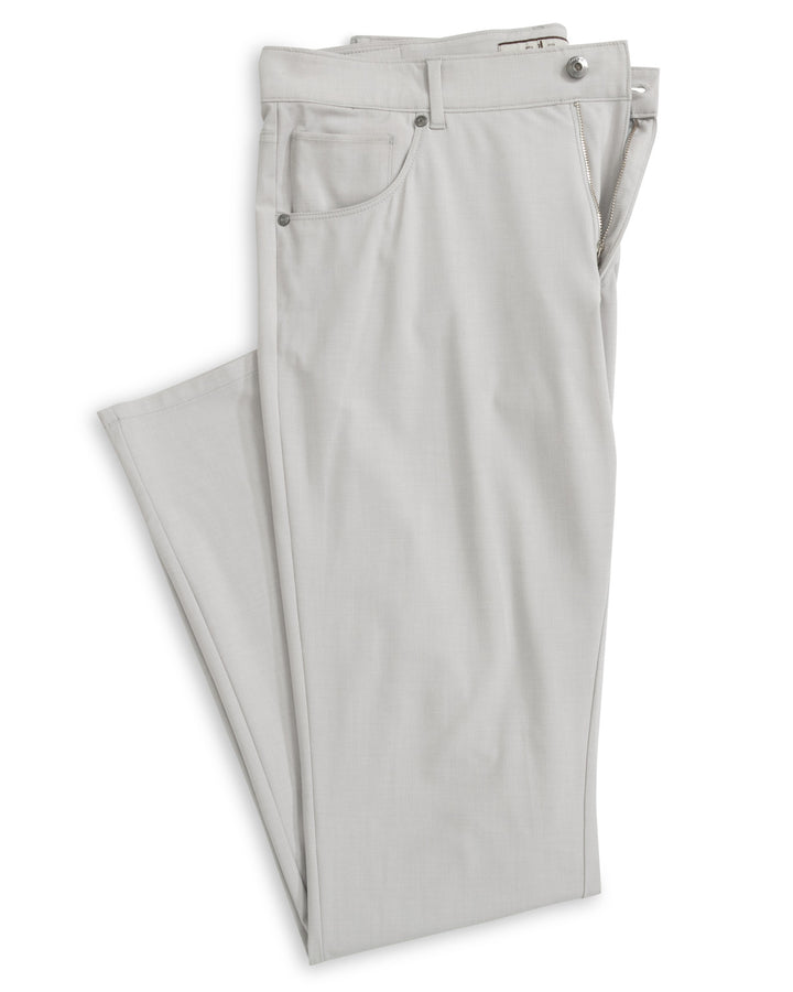Johnnie-O Gallegos Top Shelf 5-Pocket Pant: Chrome