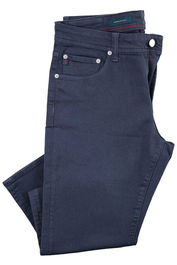 Ballin Old Dyed Denim Five Pocket Pant: Dark Denim