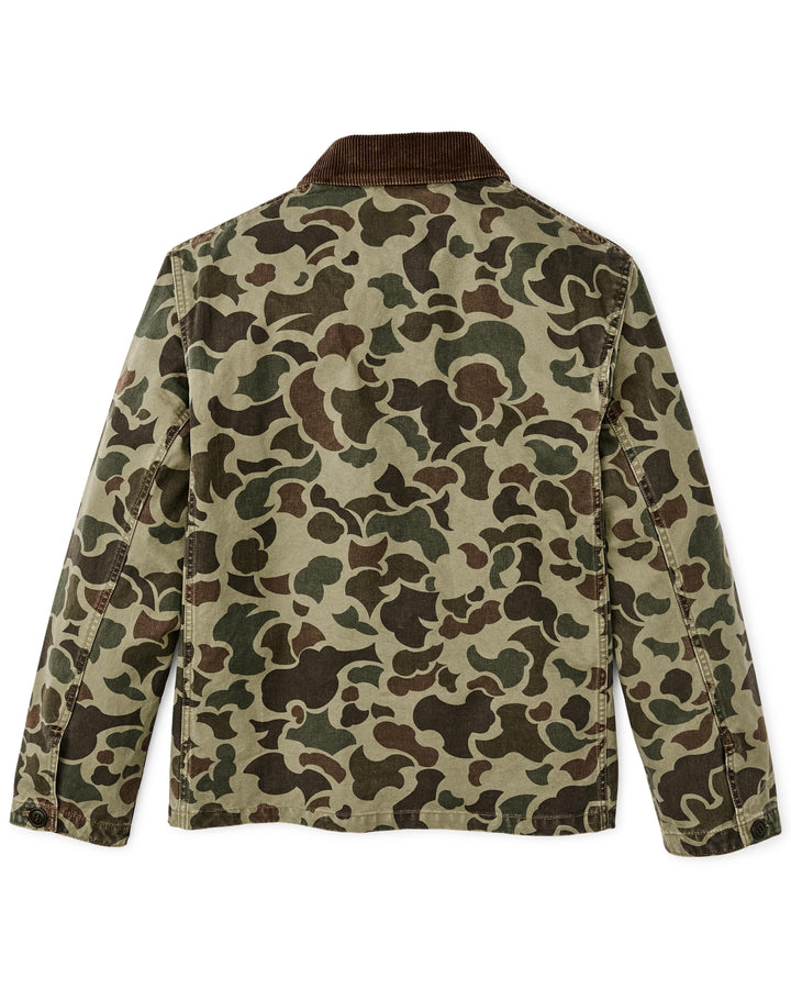 Filson Canvas Outfitter Jacket: Tundra Shrub Camo