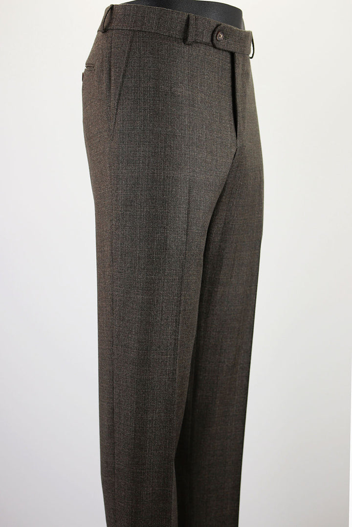 Ballin Comfort-"eze" Melange Saxony Soho Fit: Olive Brown
