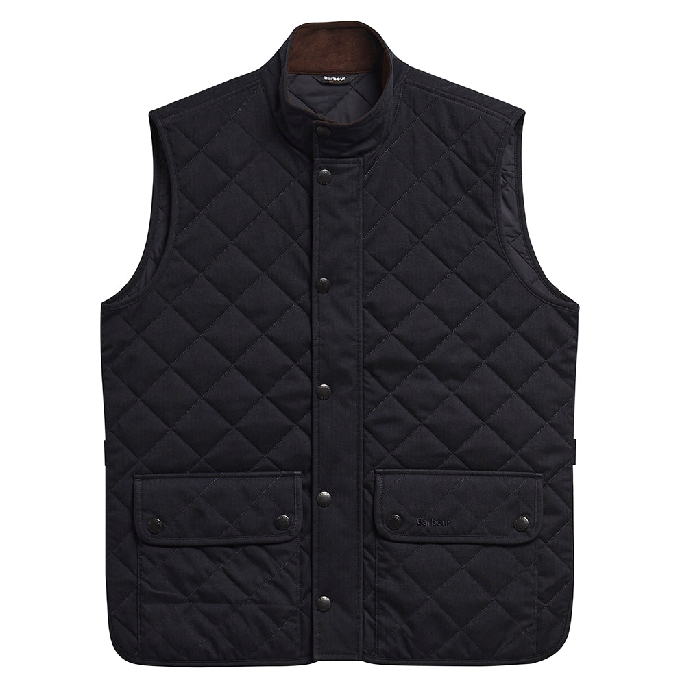 Barbour Lux Lowerdale Gilet: Dark Navy