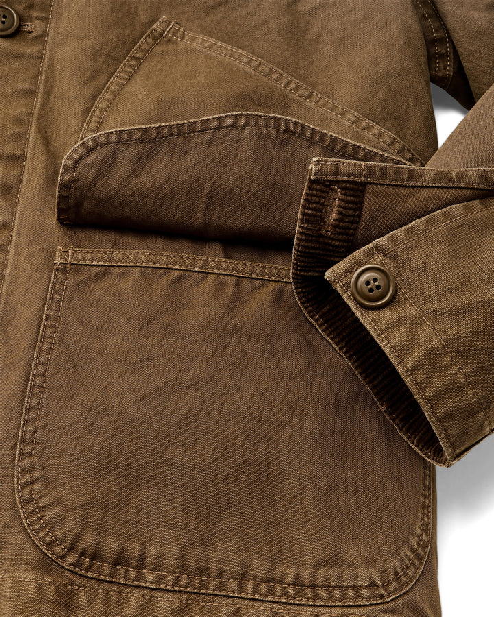 Filson Canvas Outfitter Jacket: Kangaroo