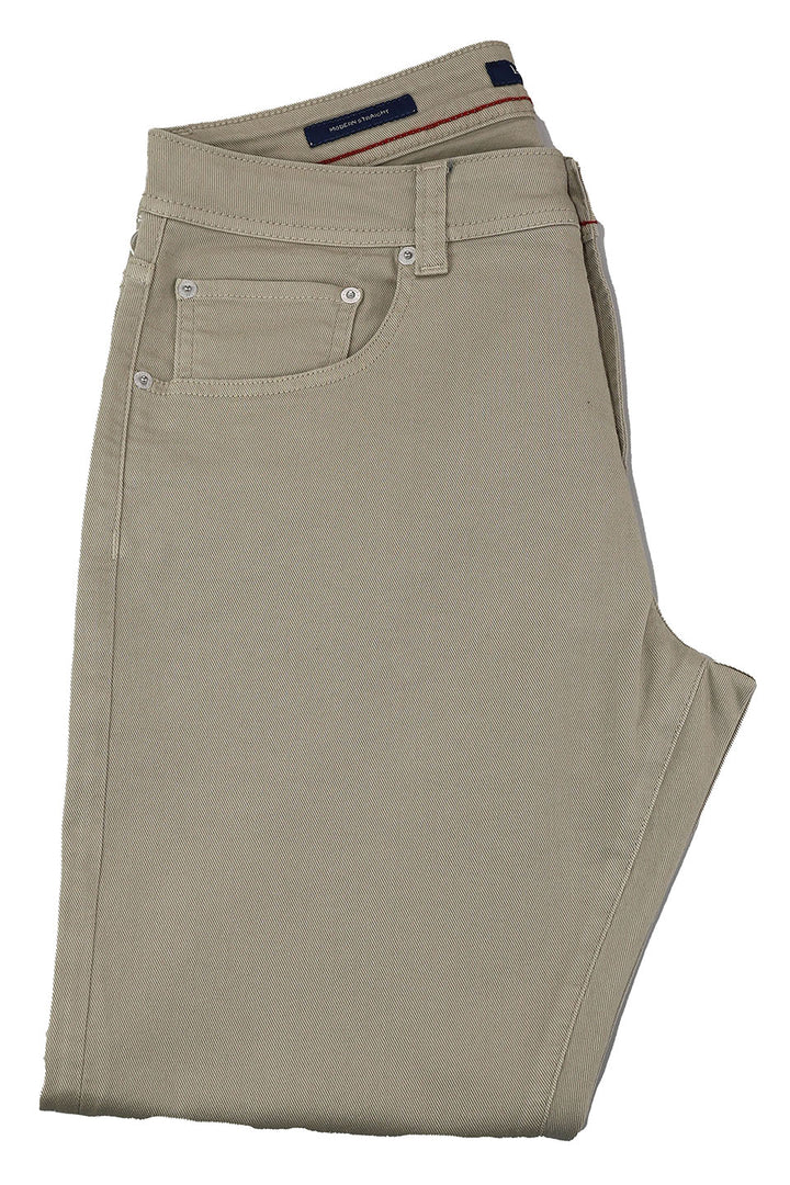 Ballin Old Dyed Denim Five Pocket Pant: New Khaki