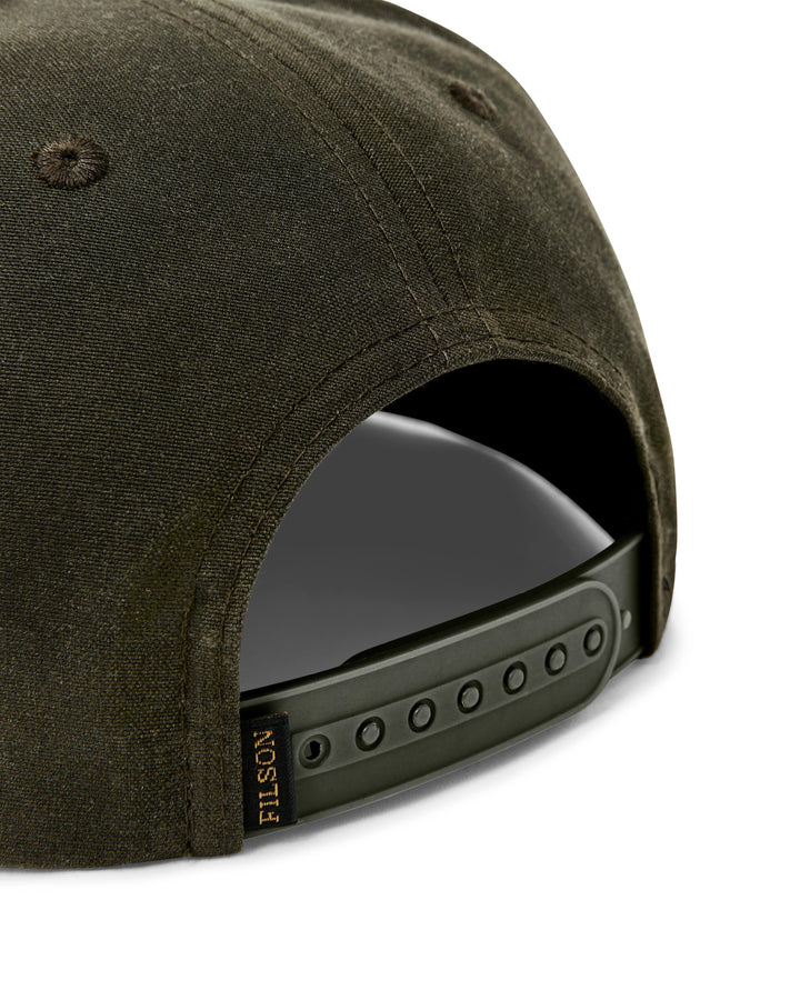 Filson Scenic Graphic Trucker Cap: Otter Green