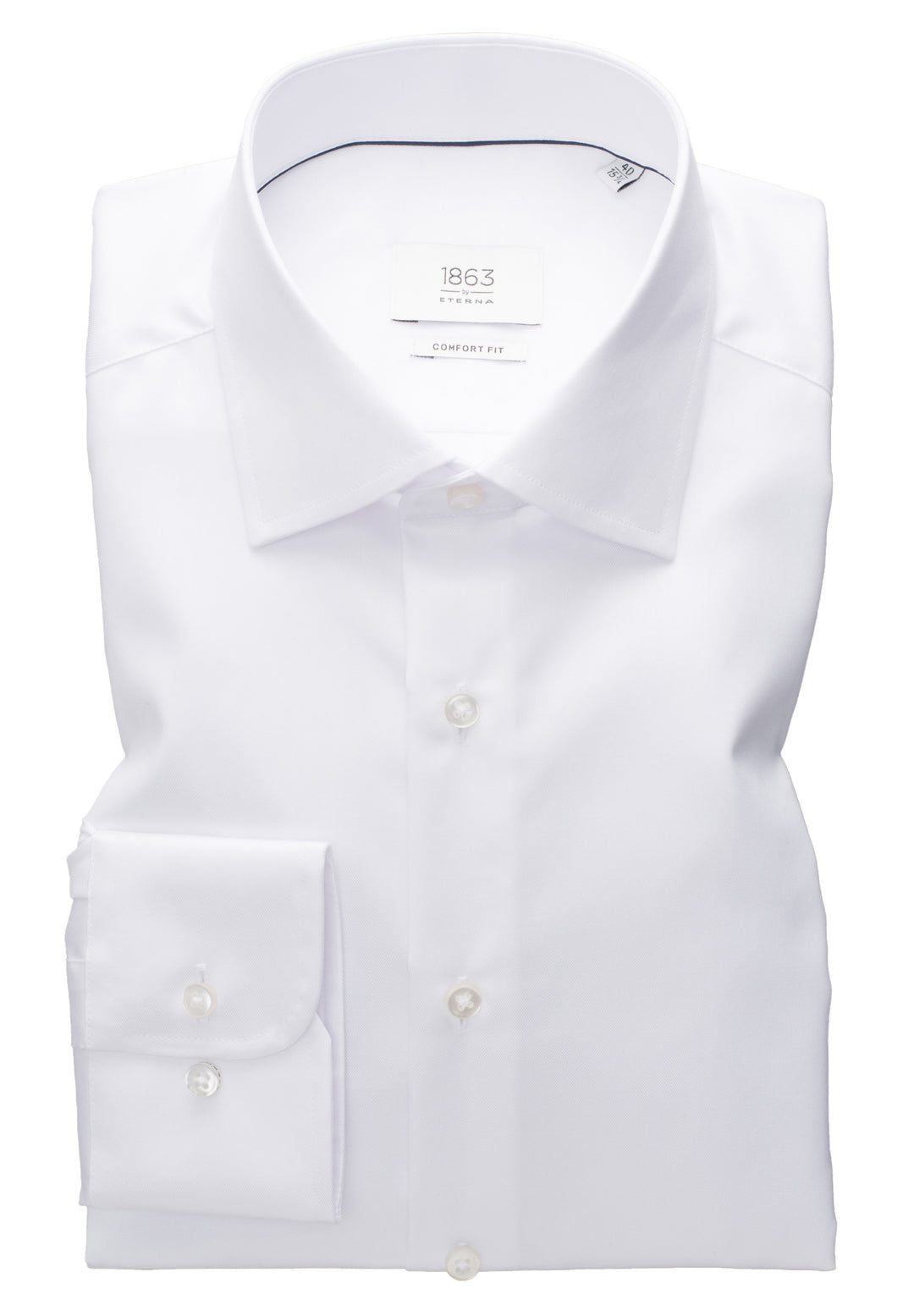 Eterna Luxury Shirt Comfort Fit Kent Collar: White
