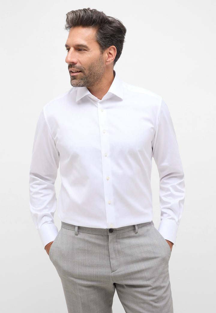 Eterna Luxury Shirt Comfort Fit Kent Collar: White