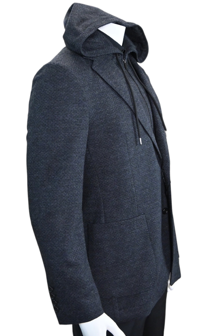 Paul Betenly Soft Construction Hybrid Sport Coat: Grey