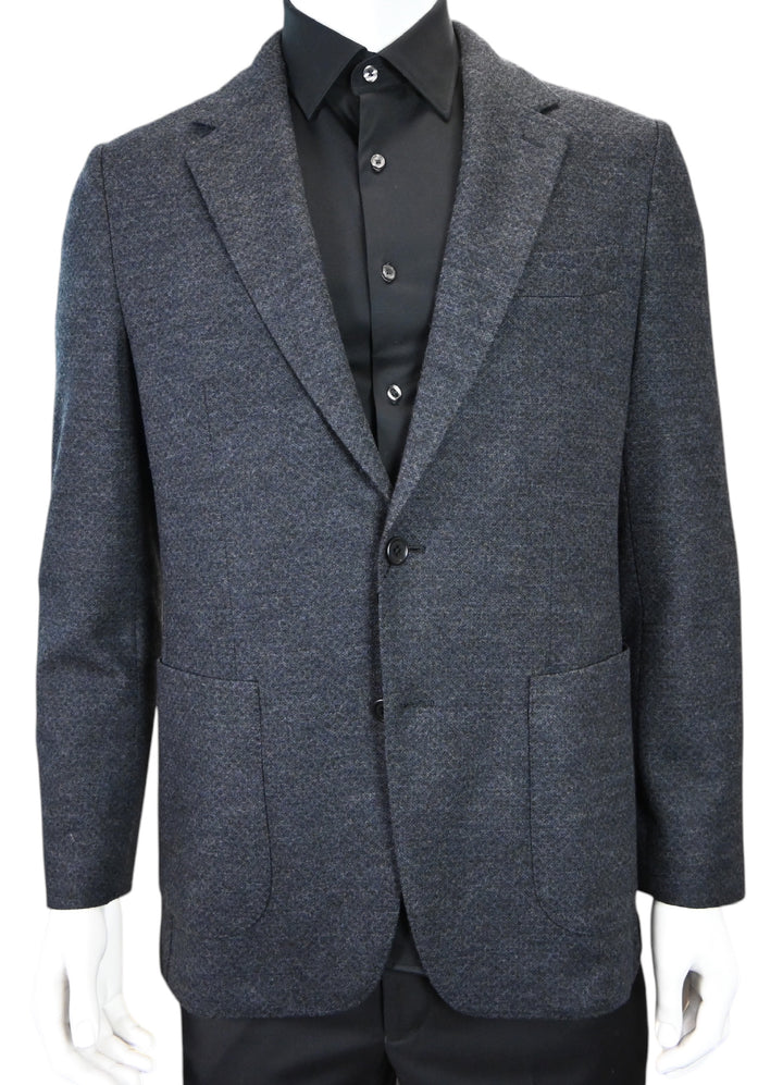 Paul Betenly Soft Construction Hybrid Sport Coat: Grey