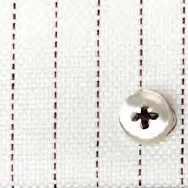 Eterna Modern Fit Stripe Natté Cutaway Collar Dress Shirt: Brown