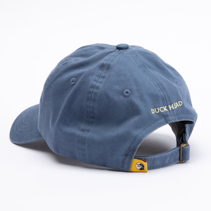 Duckhead Circle Patch Twill Hat: Lake Blue