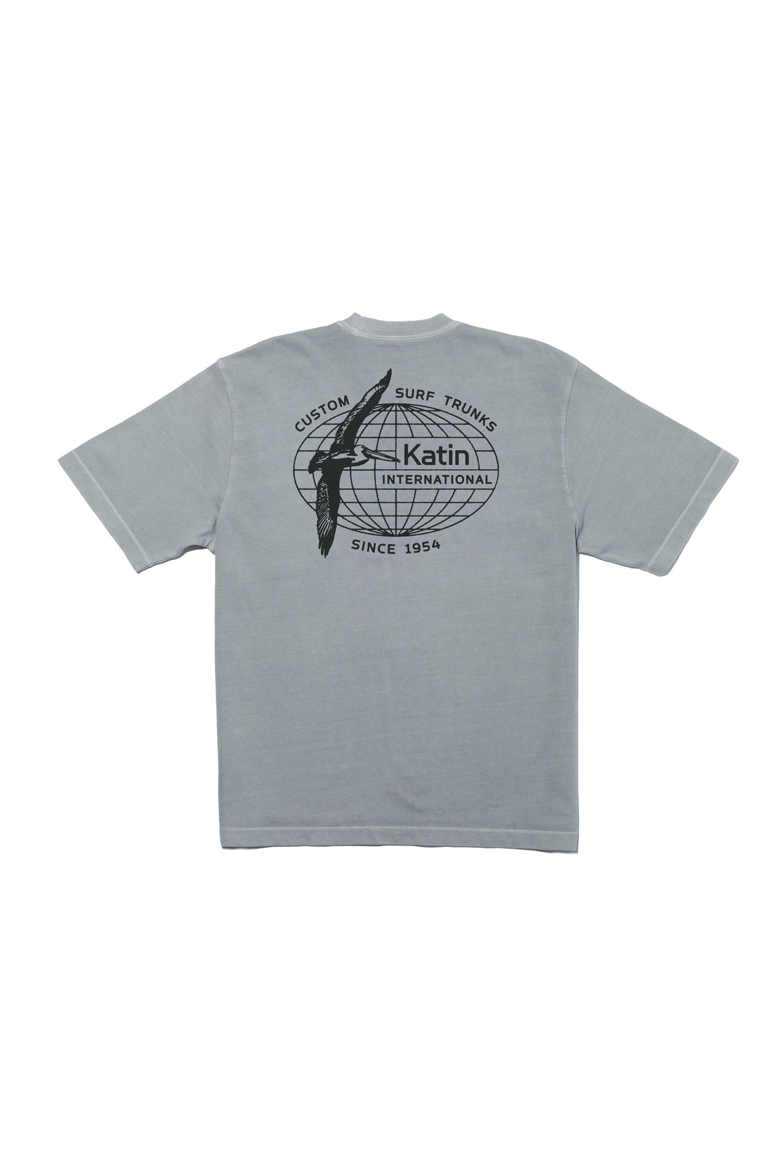 Katin Williams Box Fit Tee: Neutral Gray