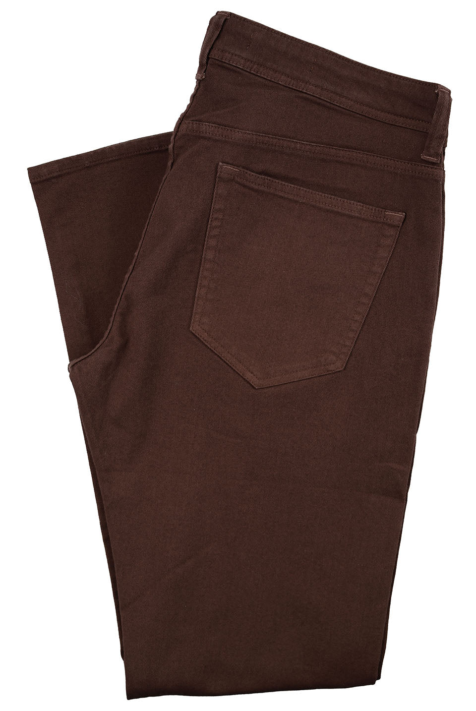 Ballin Old Dyed Denim Five Pocket Pant: Chocolate