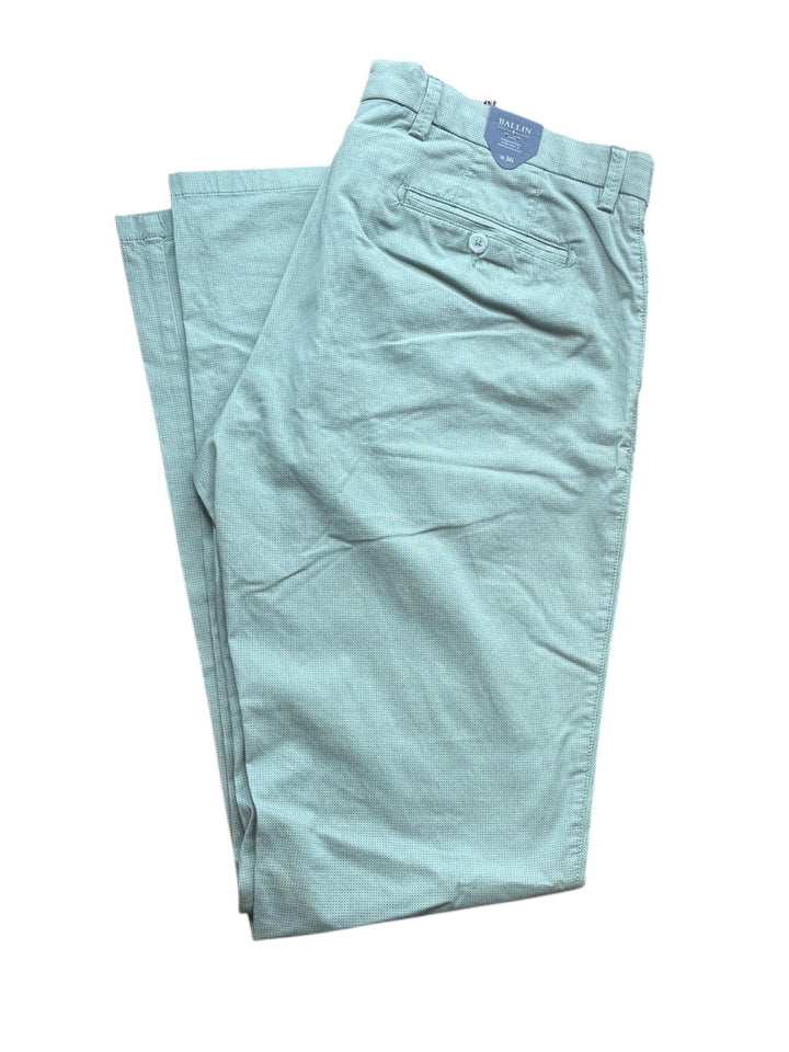 Ballin Tone on Tone Mosaic Atwater Pant: Frosty Green