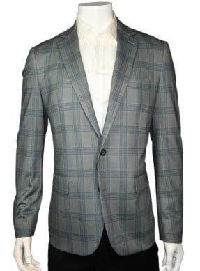 Paul Betenly Modern Soft Sport Coat: Green/Blue