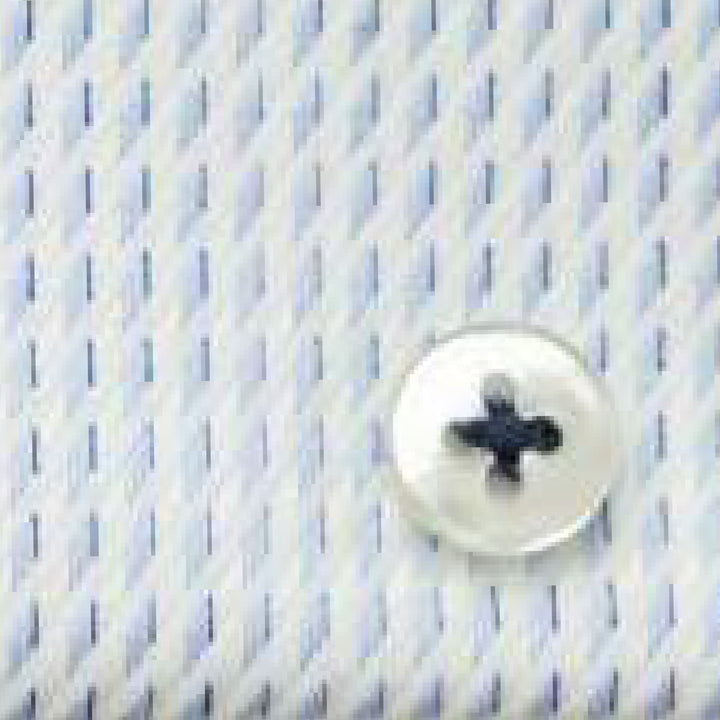 Eterna Italian Structured Twill Modern Fit Kent Collar Dress Shirt: Blue