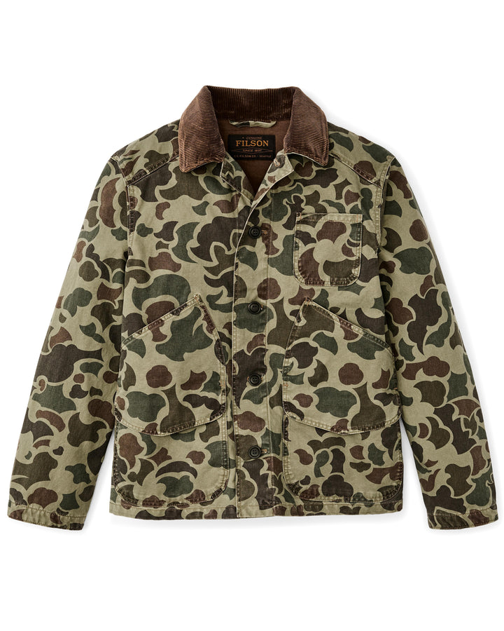 Filson Canvas Outfitter Jacket: Tundra Shrub Camo