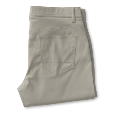 Duck Head Long Drive Performance Five-Pocket: Grey