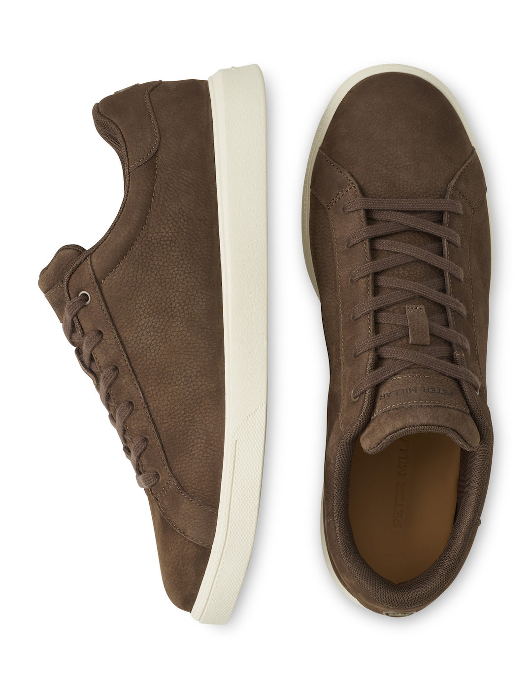 Peter Millar Drift Classic Nubuck Sneaker: Oak