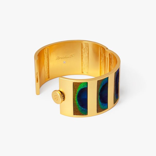 Brackish Natalie Striped Hinge Cuff