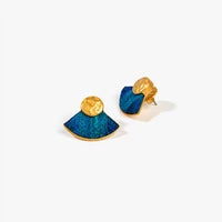 Brackish Stud earrings: Walton/Gold