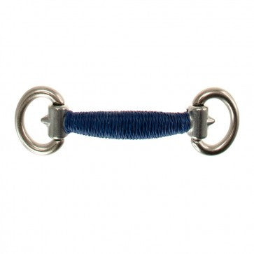 T.B. Phelps Bar Wrapped Bridge Bit: Marine Blue