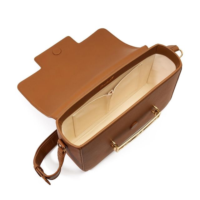 Brackish Oxford Handbag: Patterned Natural