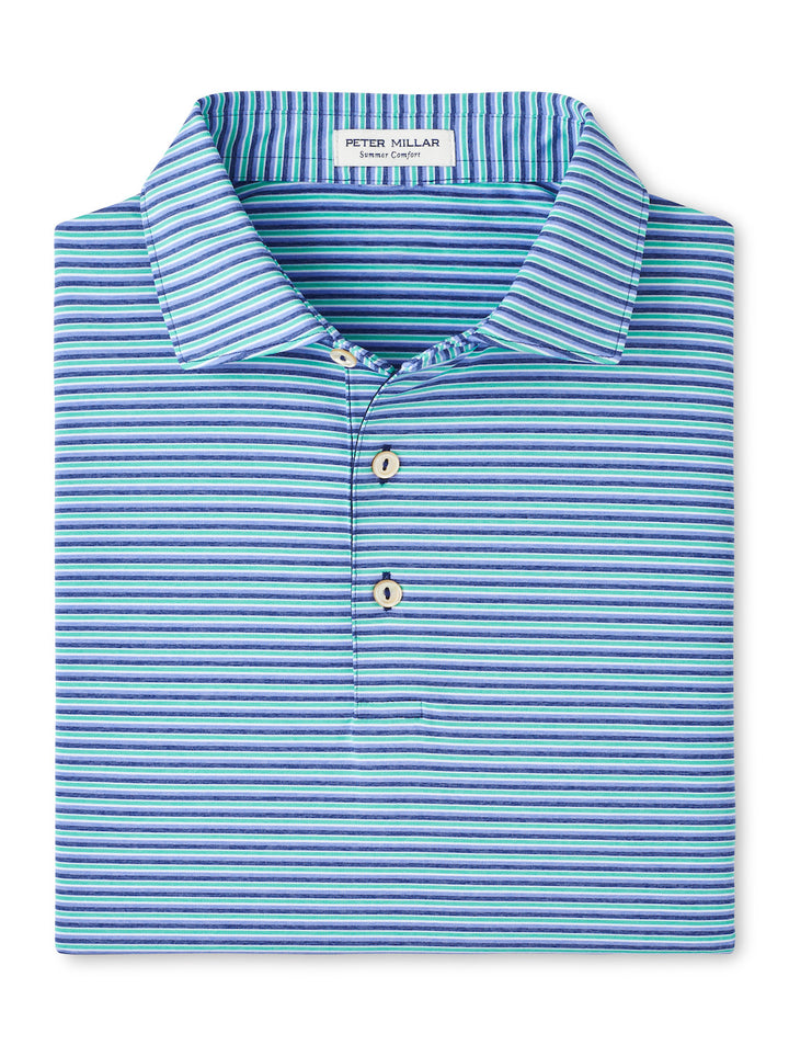 Peter Millar Lenway Performance Jersey Polo: Sport Navy
